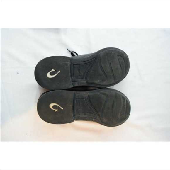 Olukai Walino Men’s Grey Suede Leather Oxfords - Picture 6 of 7